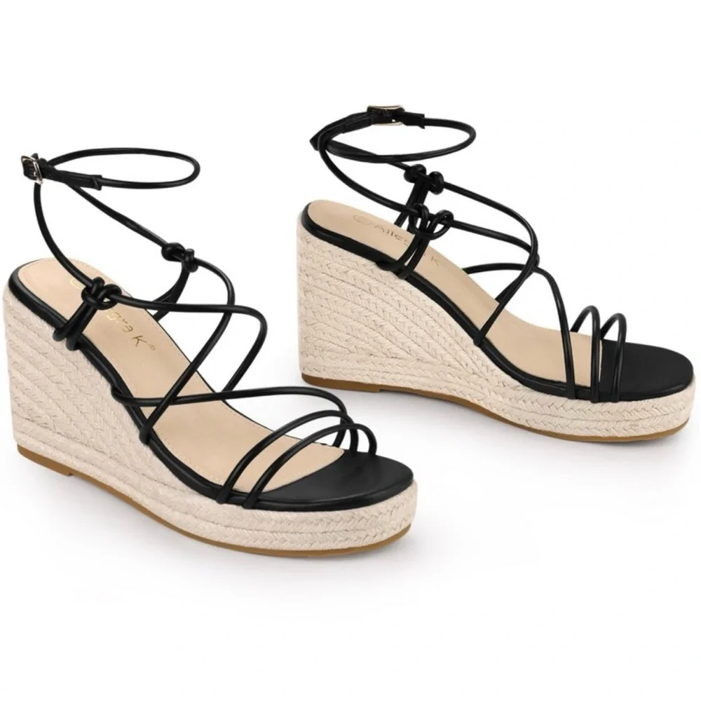 ☀️WRAP ESPADRILLE SANDALS